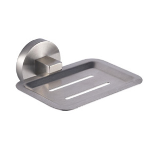 Stainless Steel Satin Soap Dish