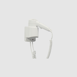 Wall Mounting Push-Button Hair Dryer